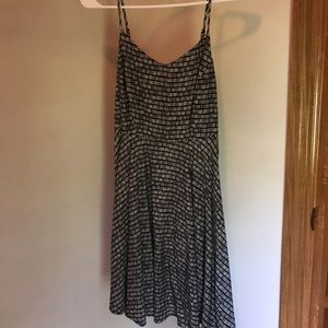 Black and white dress